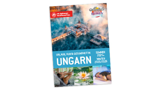 Aktuelle Mutsch Ungarn-Reisekataloge