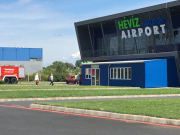 Modernisierter Hévíz-Balaton Airport: